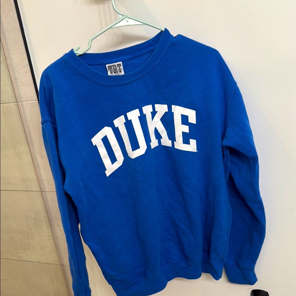 Classic Blue Crewneck Sweater